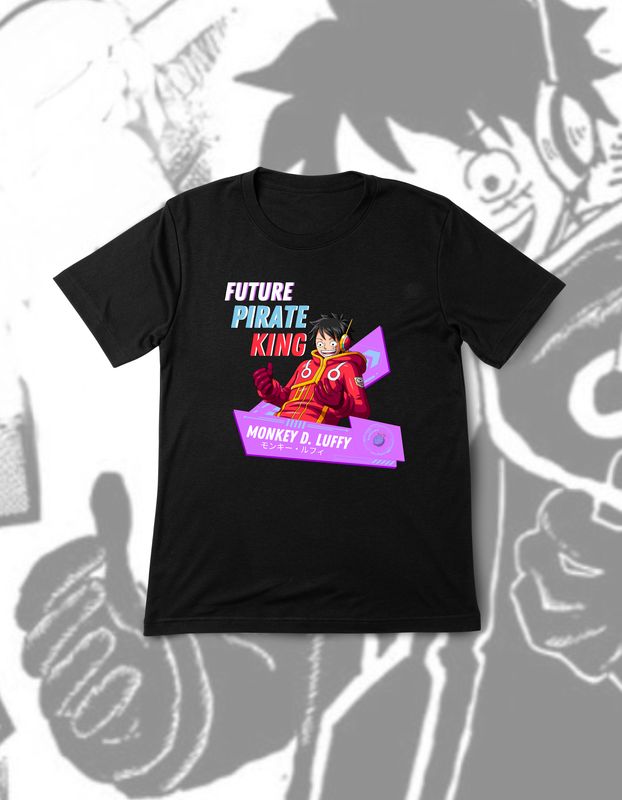 Anime Dream - T-Shirt - One Piece Future Pirate King Monkey D. Luffy