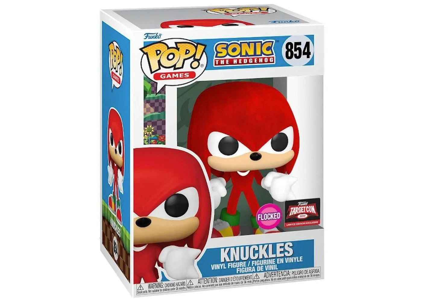 GX19 Knuckles Flocked 854 Targetcon