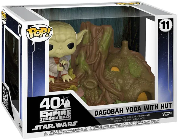 Gz51 Dagobah Yoda With Hut 11