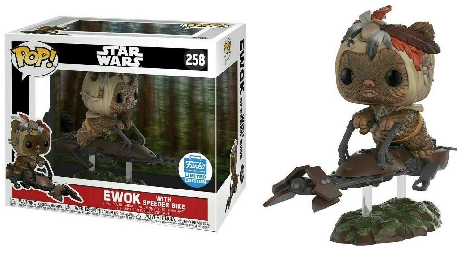 Fa568 Ewok With Speeder Bike 258