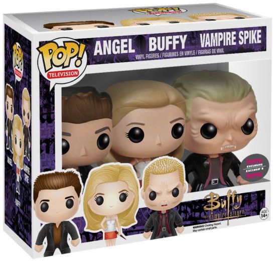 At2019 Buffy 3 Pack (Angel, Buffy, Vampire Spike) HMV Excl.