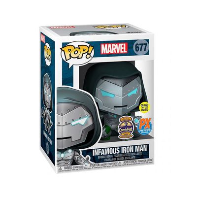 Hp25 Infamous Iron man ComicFest GID PX 677