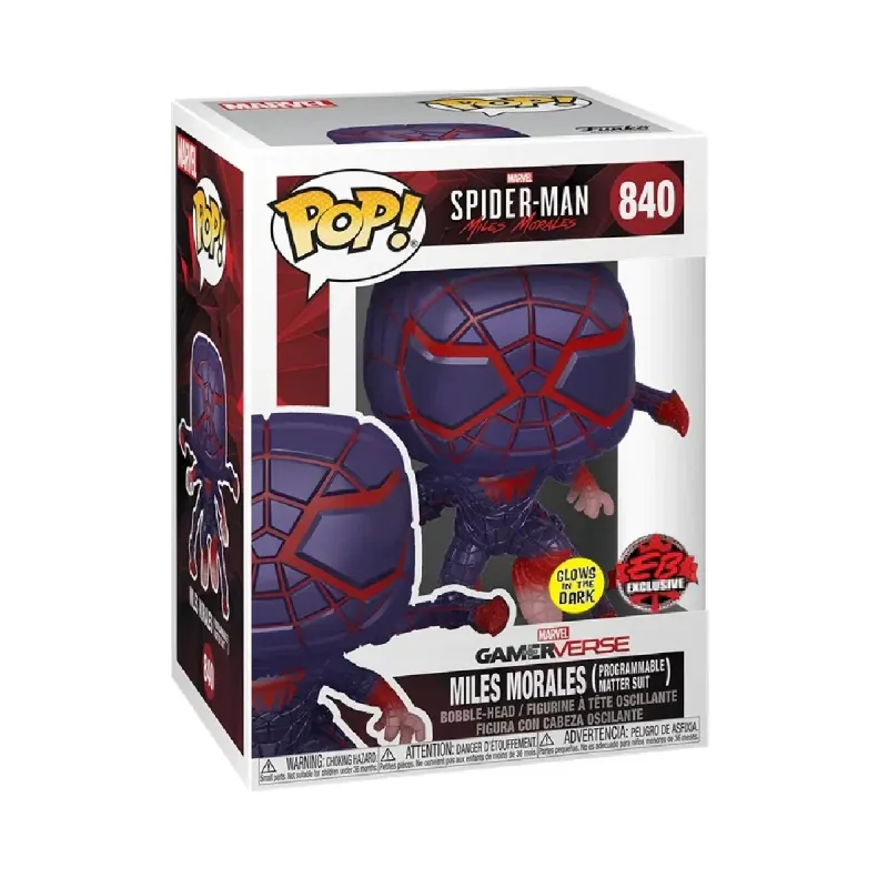HL19 Miles Morales (programmable matter suit) GID EB 840