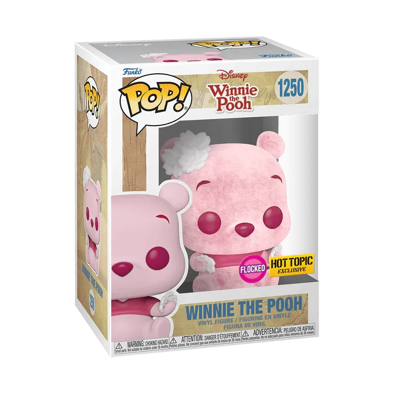 HS103 Winnie The Pooh Flocked HT 1250