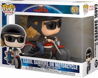 HX266 Carol Danvers on Motorcycle 57