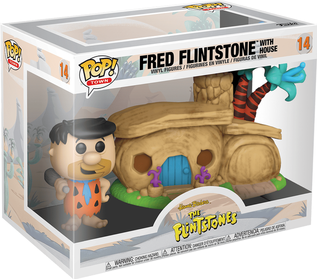 HX64  Fred Flintstone with House 14
