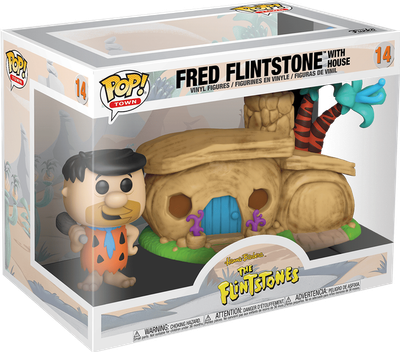 HX64  Fred Flintstone with House 14