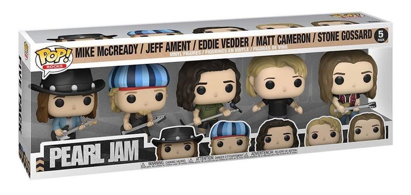 Hu184 Mike McCready/Jeff Ament/Eddie Vedder/Matt Cameron/Stone Gossard 5 Pack