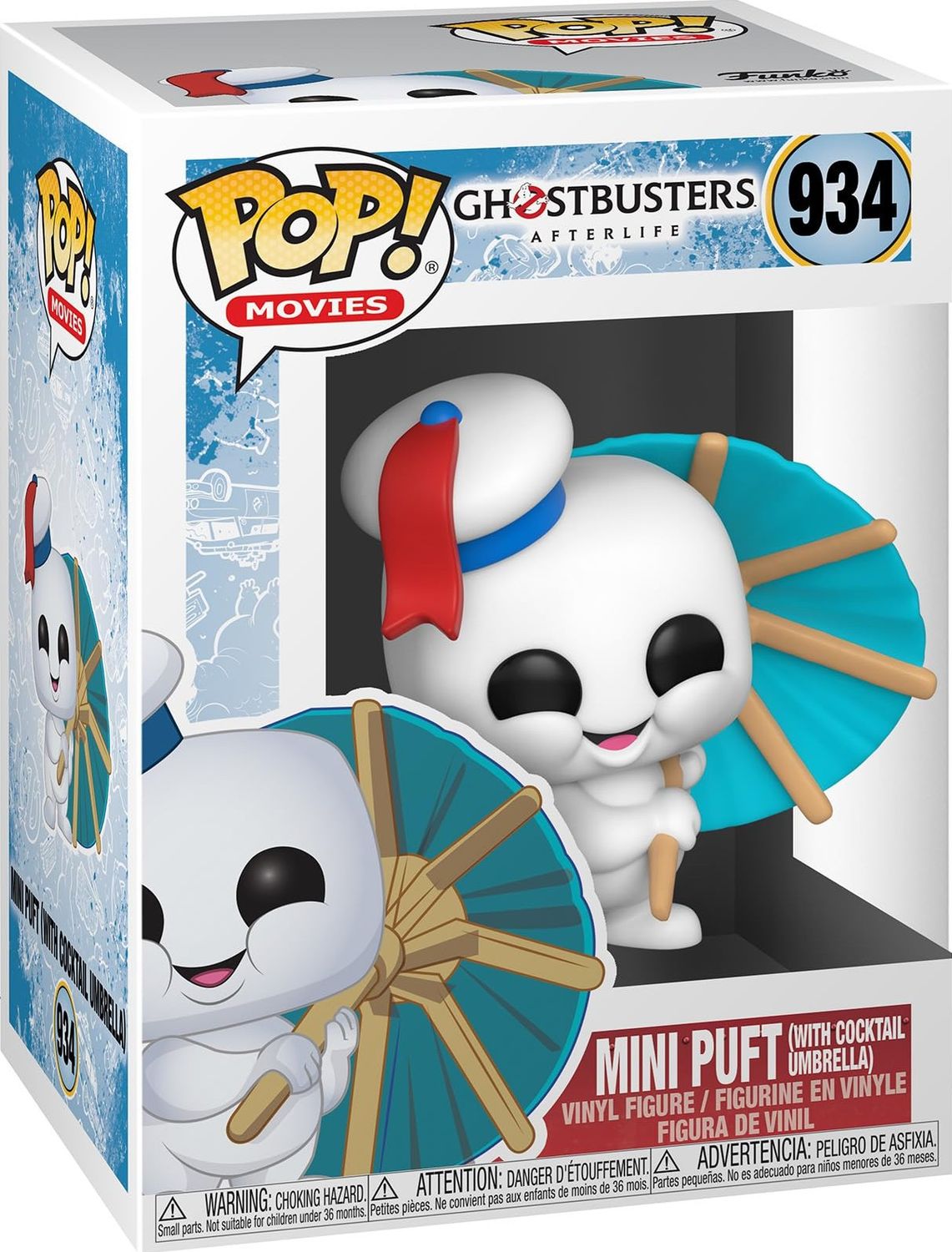 HY58 Mini Puft (with Cocktail umbrella) 934