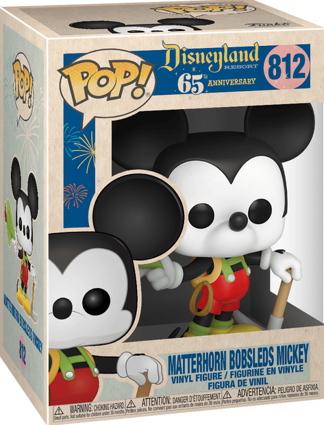At2170 Matterhorn Bobsleds Mickey 812