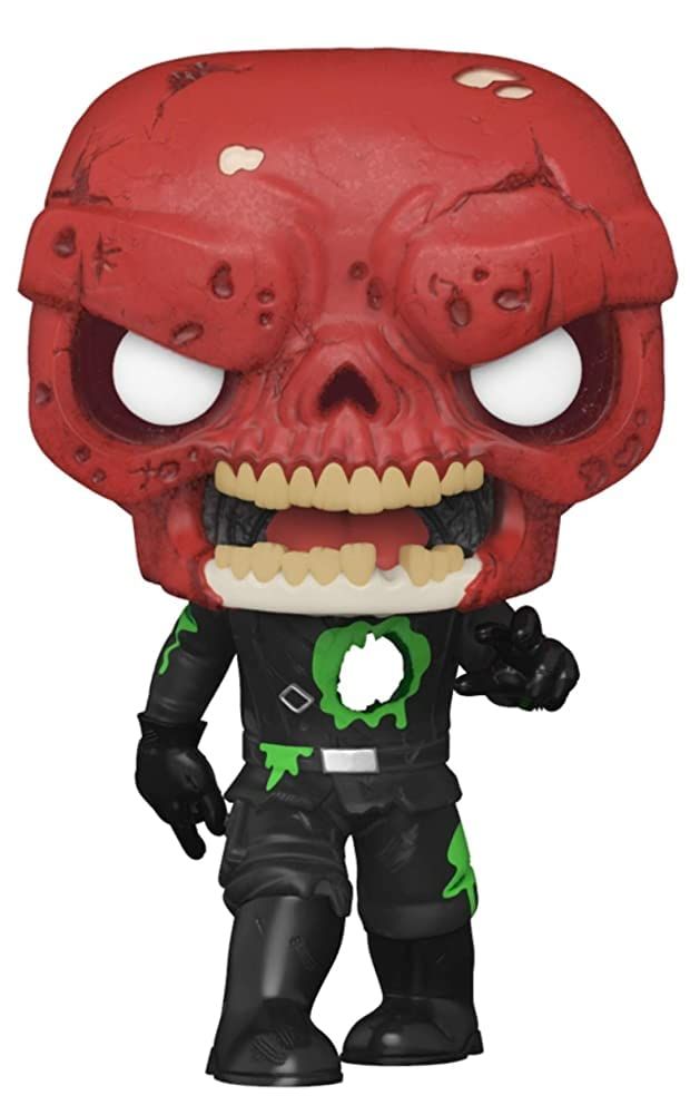Hx221 Zombie Red Skull 668