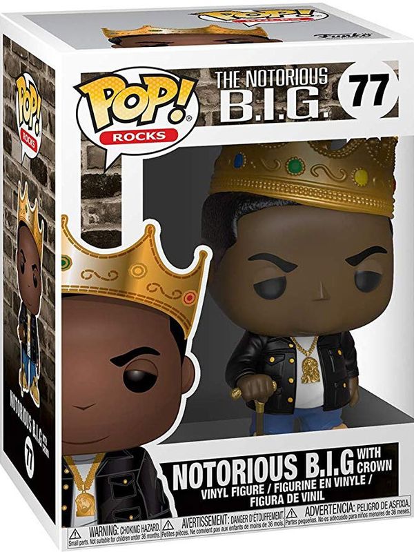 JB32 Notorious B.I.G with crown 77