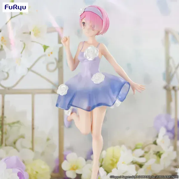 Trio Try It Figure - Ram Flower Dress (Purple)