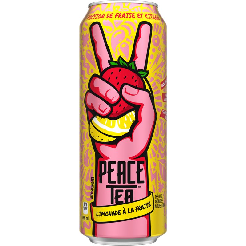 Peace Tea Limonade À La Fraise 695ml