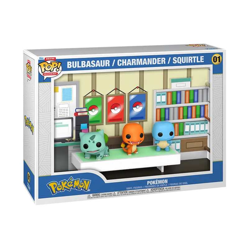 Bulbasaur / Charmander / Squirtle Pokemon 01