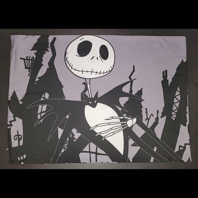 Taie d'oreiller : Jack Skellington