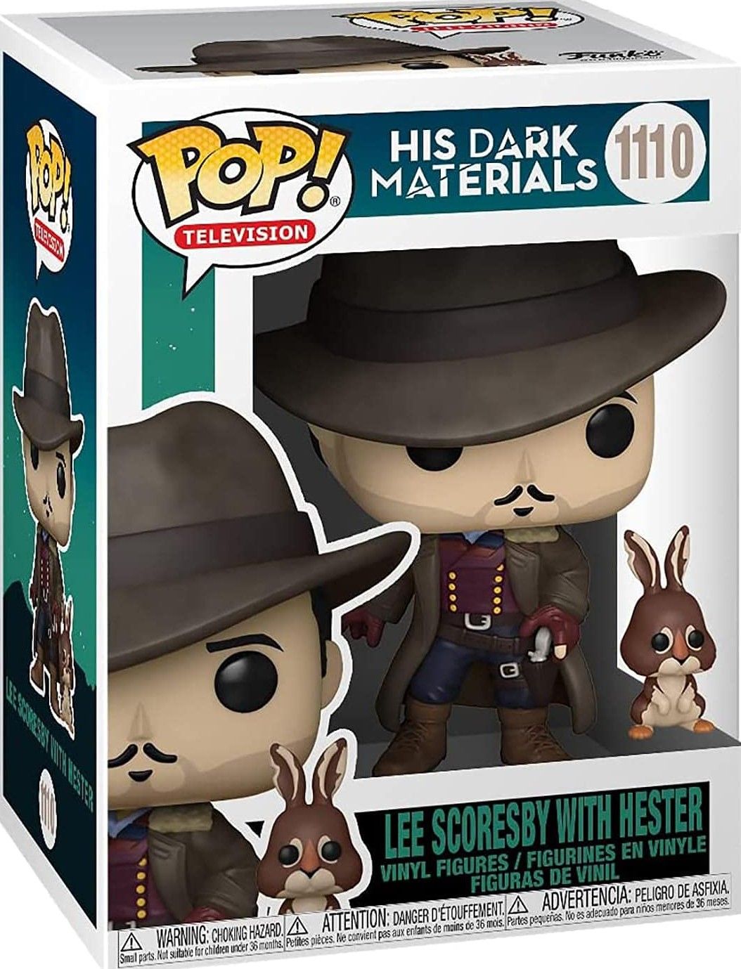 Funko Pop Lee Scoresby With Hester 1110