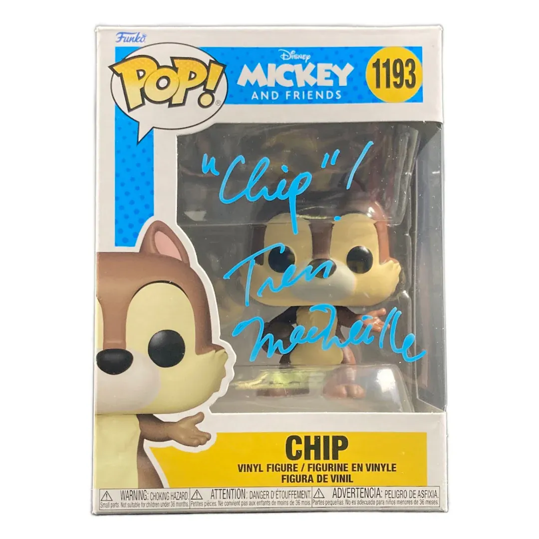 Funko Pop Mickey : Chip (signed) 1193