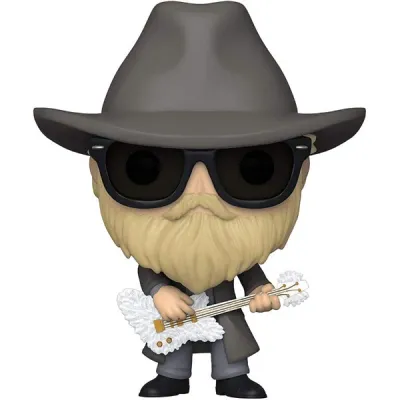 Funko Pop ZZ Top : Dusty Hill Flocked 165