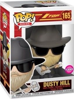 Funko Pop ZZ Top : Dusty Hill Flocked 165