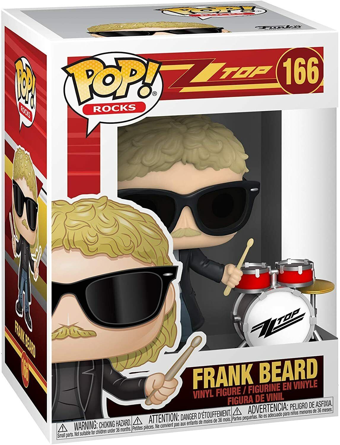 Funko Pop ZZ Top : Frank Beard 166
