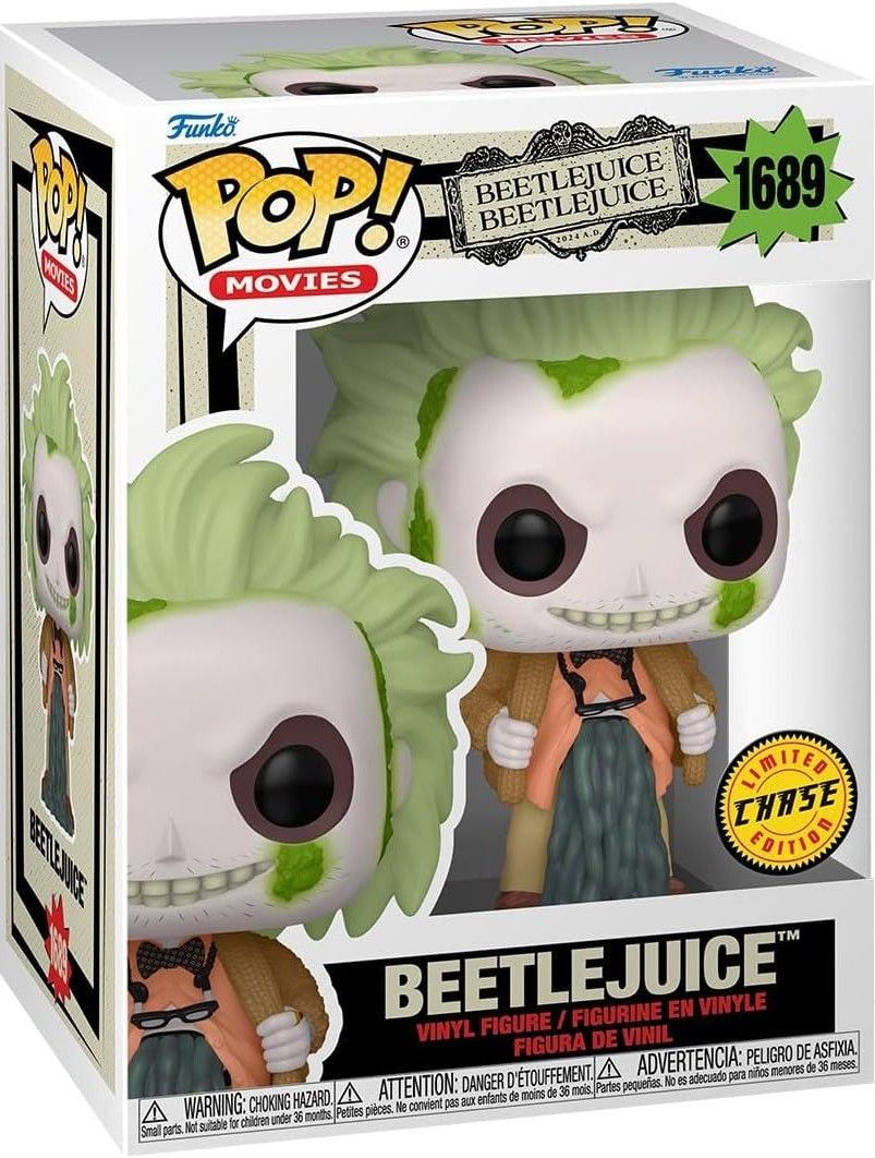 Funko Pop Beetlejuice : Beetlejuice 1689 (Chase)