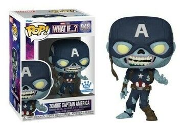 Hc340 Zombie Captain America Funko Excl. 948