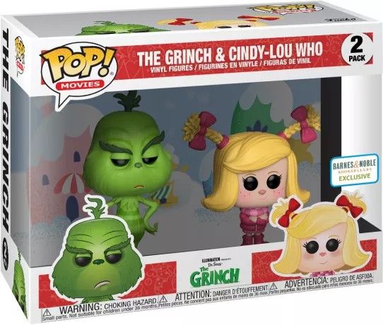Hc435 The Grinch &amp; Cindy-Lou Who 2 Pack