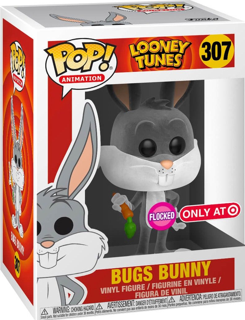 Hc524 Bugs Bunny Flocked OaT 307