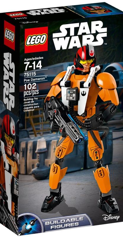 Hc656 Lego Poe Dameron 75115