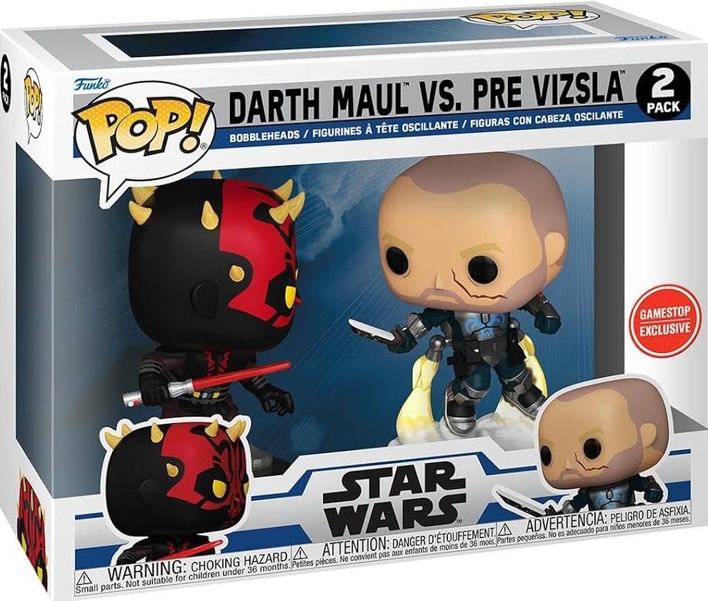 Ey115 Darth Maul Vs. Pre Vizsla 2 Pack Gs Excl.