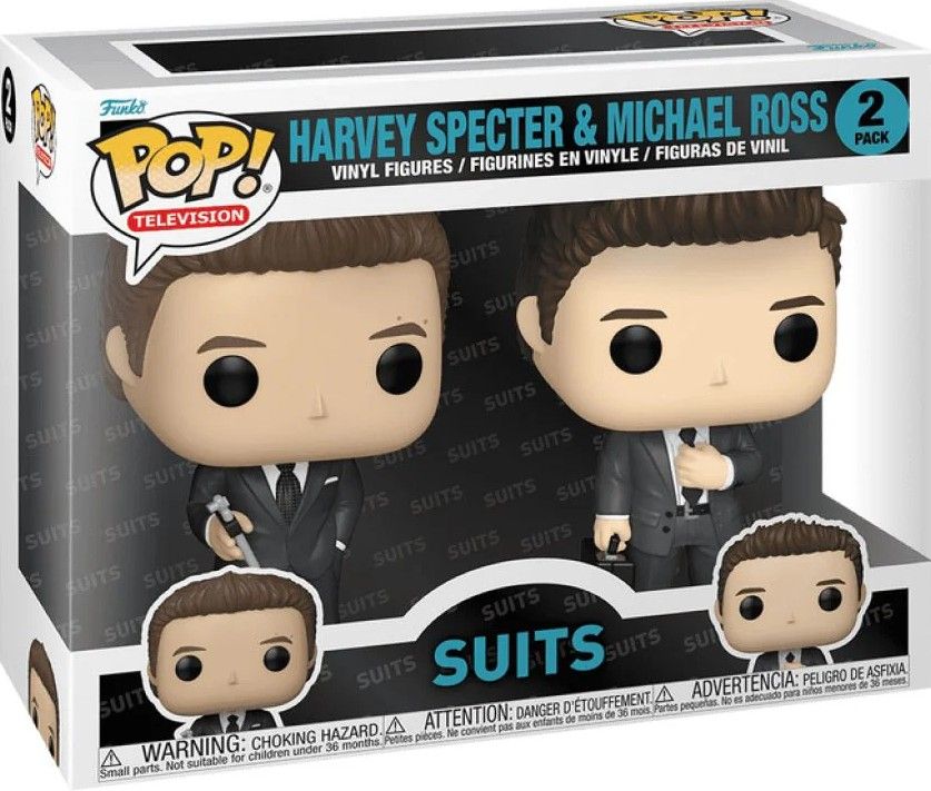 M2314 Harvey Specter &amp; Michael Ross 2 Pack