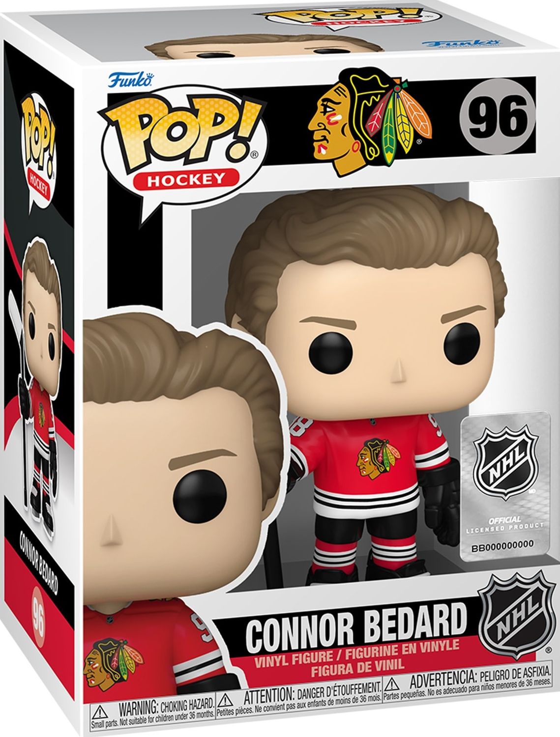 Ke11 Connor Bedard 96