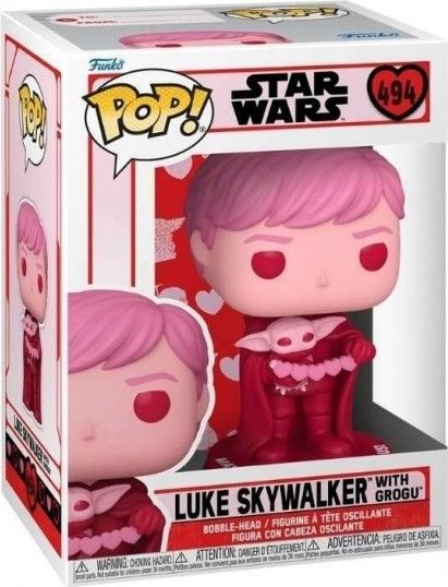 Kd82 Luke Skywalker With Grogu 494