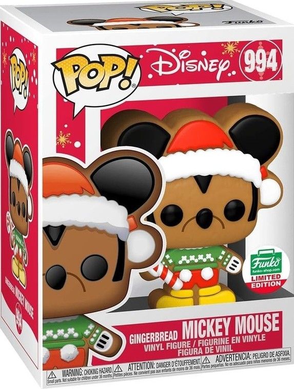 Kg8 Gingerbread Mickey Mouse  Limited Edition 994