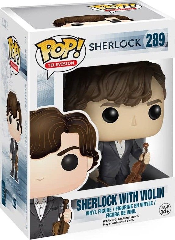Hc824 Sherlock With Violin 289