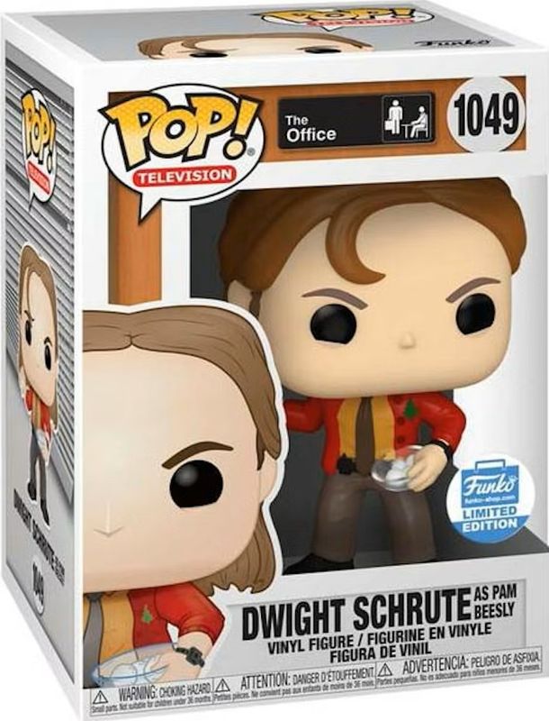 Hc804 Dwight Schrute As Pam Beesly Funko Excl. 1049