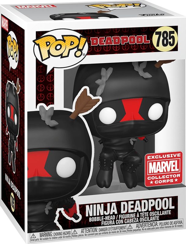Hc776 Ninja Deadpool Marvel Excl. 785