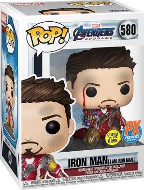 Kl43 Iron Man (I Am Iron Man) GID PX 580