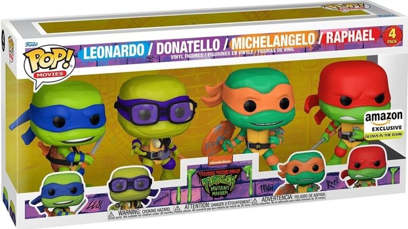 Ey211 Ninja Turtles Amazon 4 Pack