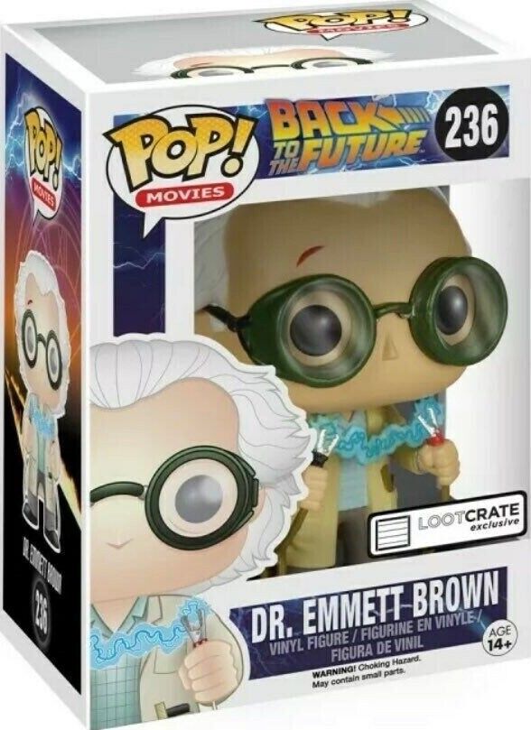 Hx12 Dr. Emmett Brown LootCrate 236