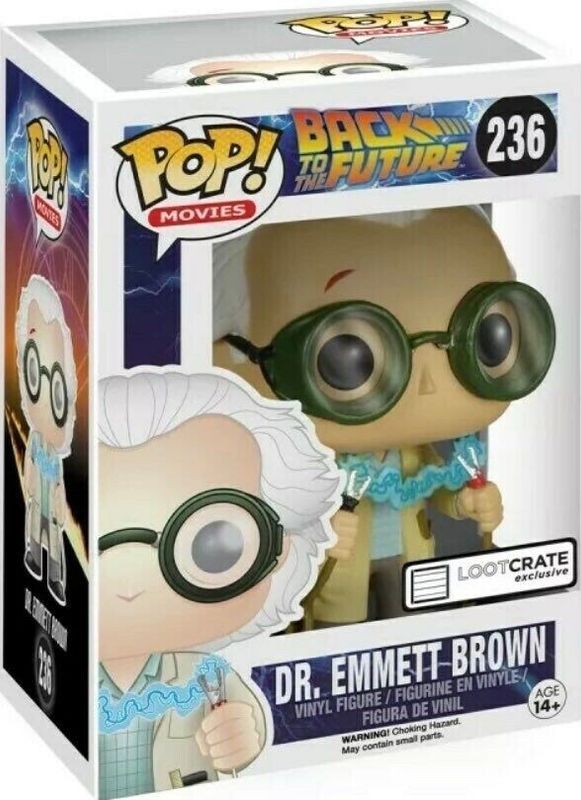 Hx12 Dr. Emmett Brown LootCrate 236