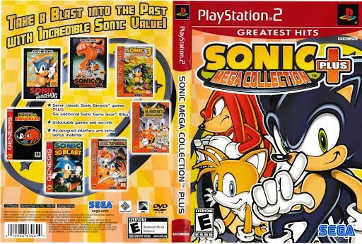 Sonic Mega Collection Plus Ps2 (8/10)