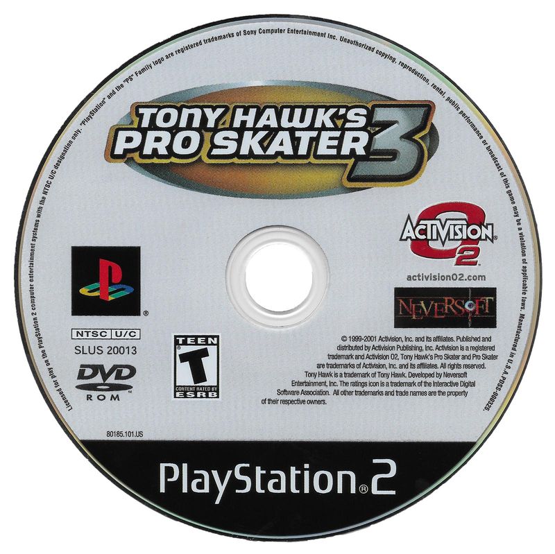 Tony Hawk's Pro Skater 3 Ps2 (7/10)