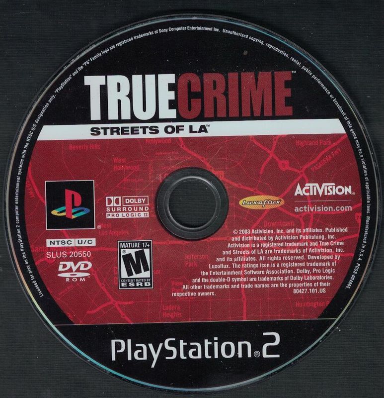 True Crime Streets Of LA Ps2 (9/10)