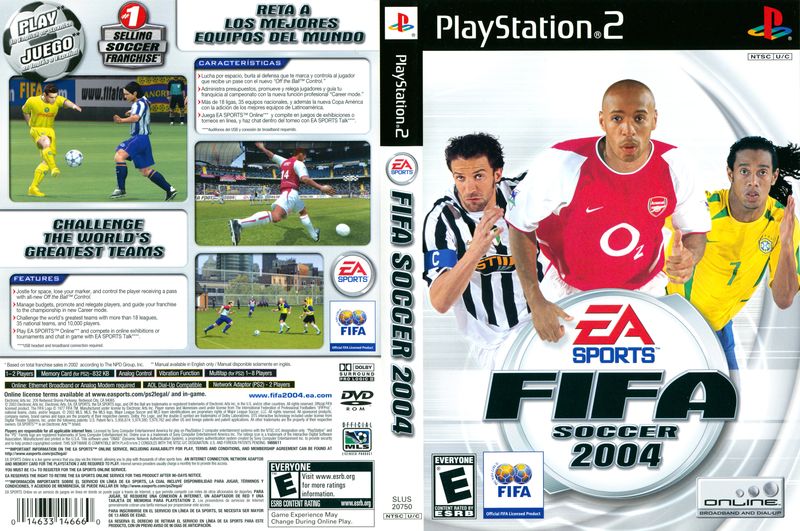Fifa Soccer 2004 Ps2 (7/10)
