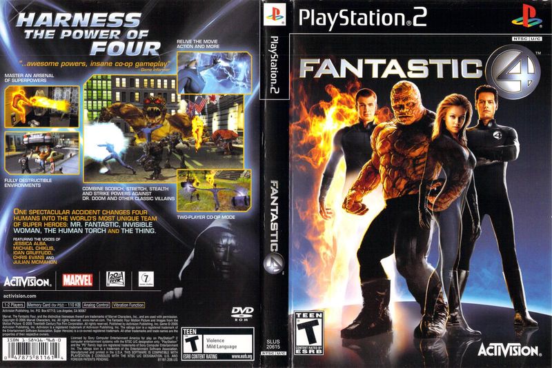 Fantastic 4 Ps2 (7/10)