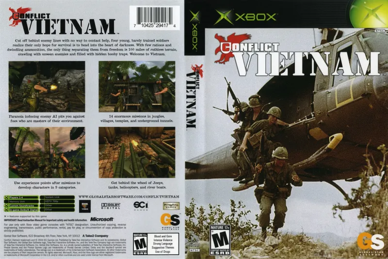 Conflict Vietnam XBox (8/10)