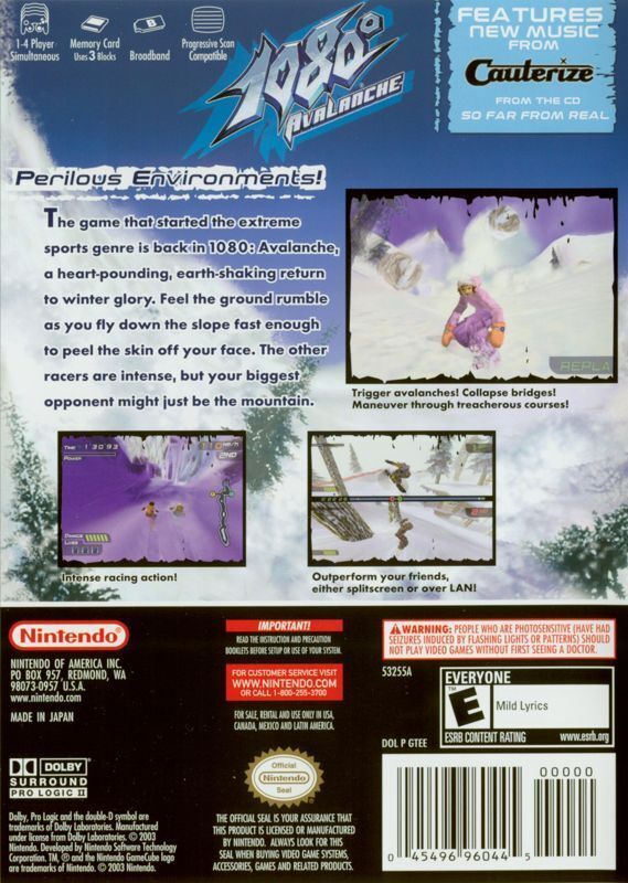 1080° Avalanche Gamecube (7/10)