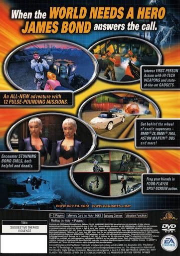 James Bond 007 In Agent Under Fire XBox (7/10)